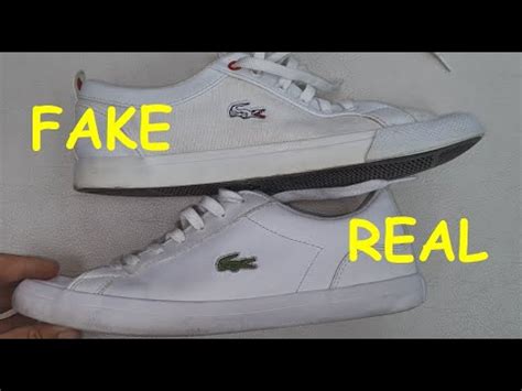 lacoste fake vs real shoes|fake lacoste for sale.